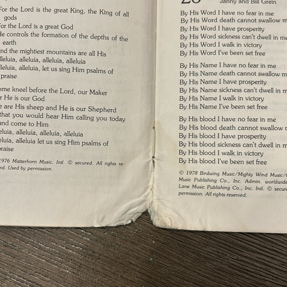 Vintage Christian song books hymns 3 hard cover 2 booklets - Picture 13 of 15